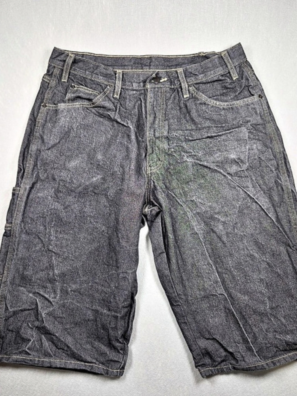 Dickies Genuine Dickies Black Denim Carpenter Shorts Genuine Black Denim
